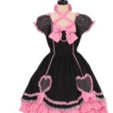キューティーハートワンピース Angelic Pretty